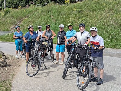 Bus-Rad-Ausflug der Naturfreunde - Murradweg