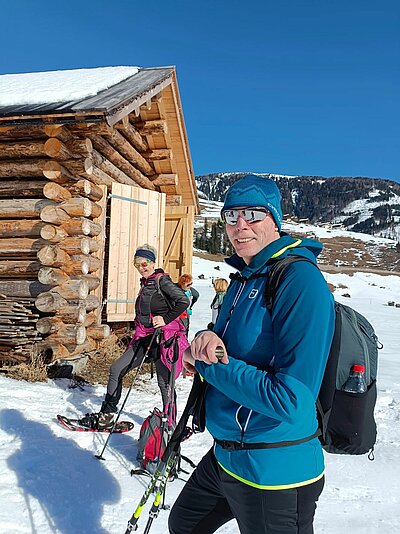 Schneeschuhwanderung der Naturfreunde in Obertilliach