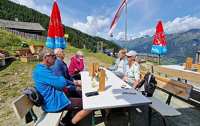 Wanderung der Naturfreunde - Zunig Alm