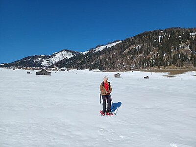 Schneeschuhwanderung der Naturfreunde in Obertilliach