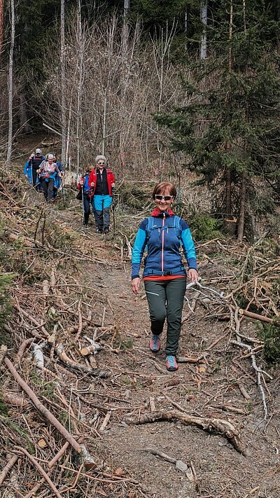 Wanderung der Naturfreunde - Zick Zack Steig