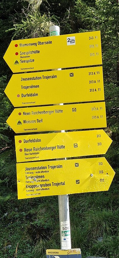 Wanderung der Naturfreunde - Trojeralm