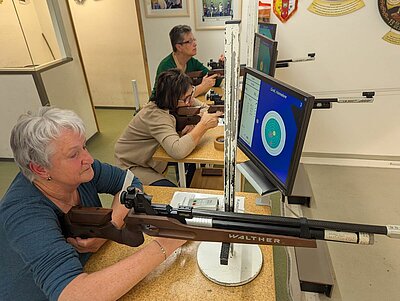 Zimmergewehrschießen der Naturfreunde