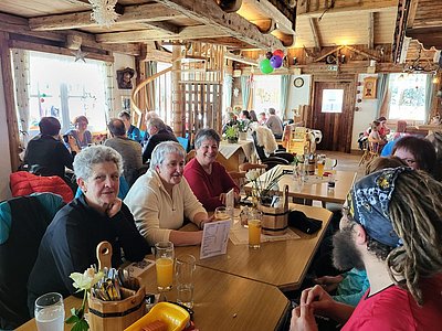 Rodeln der Naturfreunde 2022 - Würfelehütte