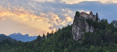 Bus-Rad-Ausflug der Naturfreunde 2023 nach Bled
