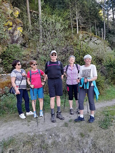 Wanderung der Naturfreunde - Iseltrail 1 (Pfister bis Glanzer Brücke)