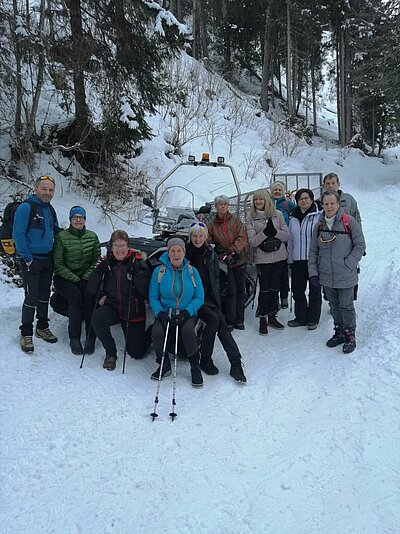 Rodeln der Naturfreunde in St. Jakob (Alpe Stalle)