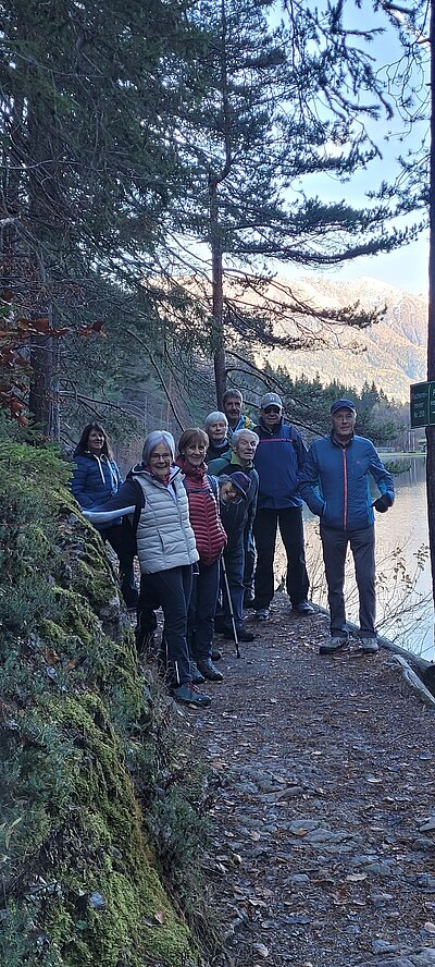 Wanderung der Naturfreunde - Tristachersee und Alter See Runde