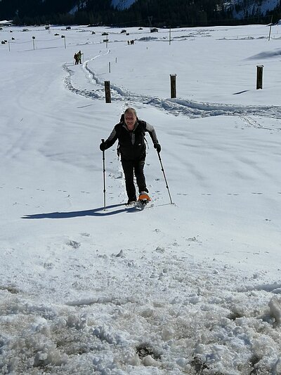 Schneeschuhwanderung der Naturfreunde in Obertilliach