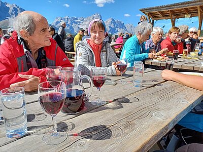 18. Seniorenwanderung der Naturfreunde 2022 - Nemes Alm Rundwanderung