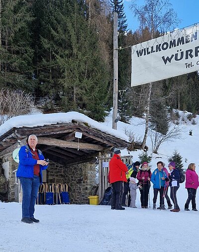 Rodeln der Naturfreunde - Würfelehütte