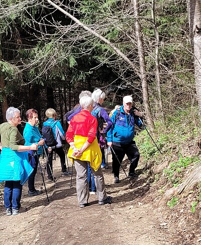 2. Seniorenwanderung der Naturfreunde - Nußdorf-Gaimberg-Runde