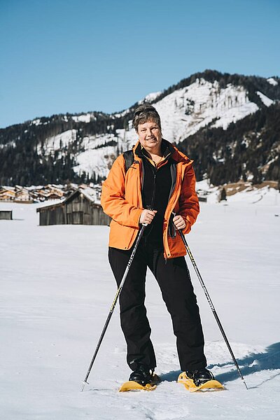 Schneeschuhwanderung der Naturfreunde in Obertilliach