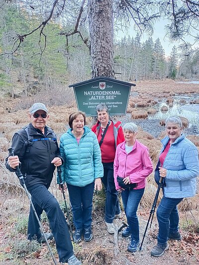 3. Seniorenwanderung der Naturfreunde - Tristacher-Seen-Runde