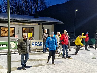 Eisstockschießen der Naturfreunde in der Pfister 2023