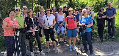 Wanderung der Naturfreunde - Iseltrail 1 (Pfister bis Glanzer Brücke)