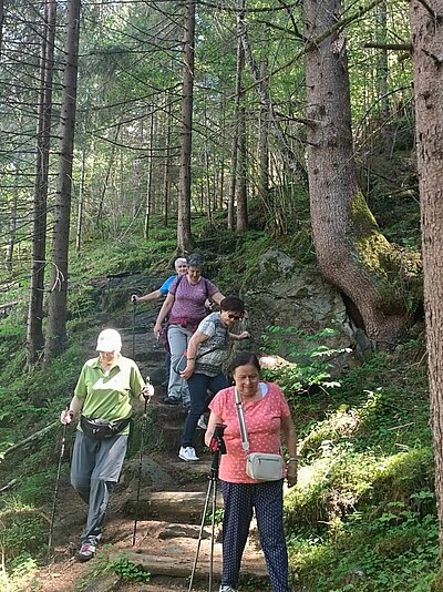 Wanderung der Naturfreunde - Iseltrail 1 (Pfister bis Glanzer Brücke)