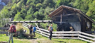 Wanderung der Naturfreunde - Wassererlebnisweg St. Jakob i.Def.