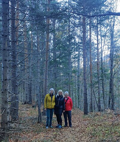 Wanderung der Naturfreunde - Tristachersee und Alter See Runde