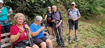 21. Seniorenwanderung der Naturfreunde - Zick-Zack-Steig