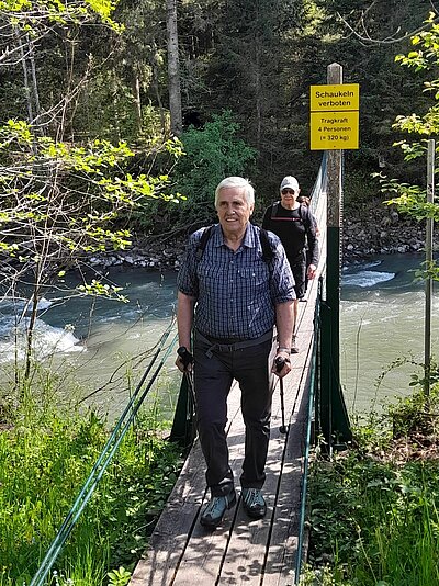 Wanderung der Naturfreunde - Iseltrail 1 (Pfister bis Glanzer Brücke)