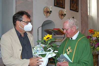 Pfarrer Otto Großgasteiger feierte 85. Geburtstag
