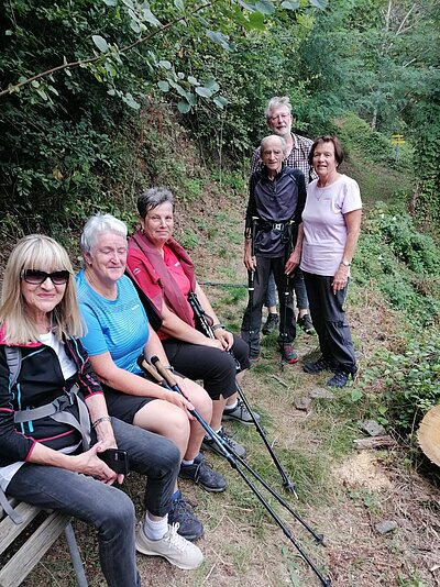 21. Seniorenwanderung der Naturfreunde - Zick-Zack-Steig