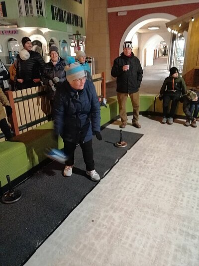 Lattlschießen der Naturfreunde am Lienzer Adventmarkt