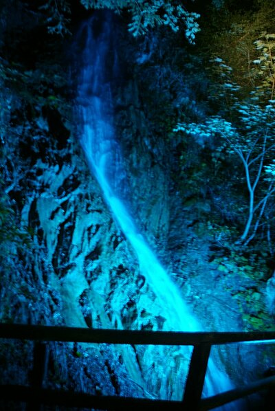 16. Seniorenwanderung der Naturfreunde 2022 - Groppensteinschlucht Obervellach bei Nacht