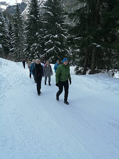 Rodeln der Naturfreunde in St. Jakob (Alpe Stalle)