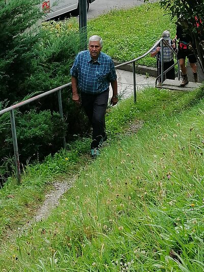 21. Seniorenwanderung der Naturfreunde - Zick-Zack-Steig