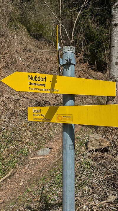 Wanderung der Naturfreunde - Zick Zack Steig