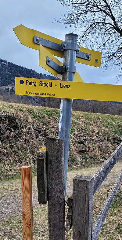 Wanderung der Naturfreunde - Sonnseitenwanderung (Patriasdorf-Oberdrum-Lienz)