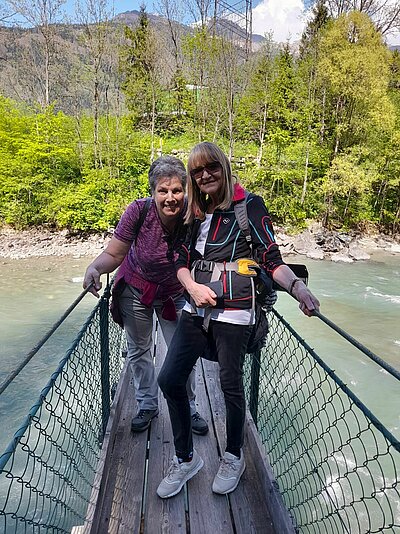 Wanderung der Naturfreunde - Iseltrail 1 (Pfister bis Glanzer Brücke)