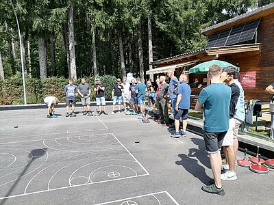 Sommermarktschießen der Stockschützen