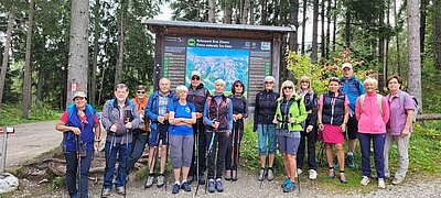 Wanderung der Naturfreunde - Dreischusterhütte