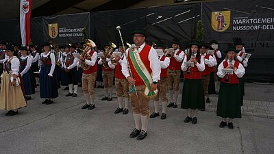 Offizielle Eröffnung Jubiläumsfest "30 Jahre Marktgemeinde Nußdorf-Debant"