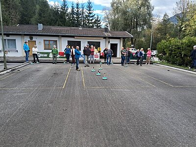 Asphaltschießen der Naturfreunde in der Pfister
