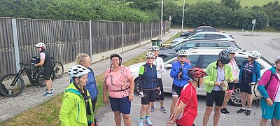 Bus-Rad-Ausflug der Naturfreunde - Murradweg