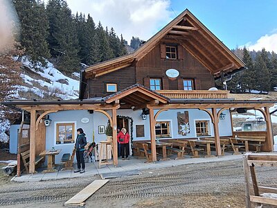 Wanderung der Naturfreunde - Naturfreundehütte