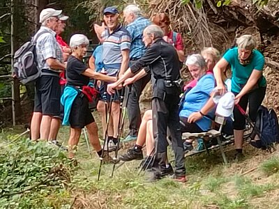 21. Seniorenwanderung der Naturfreunde - Zick-Zack-Steig