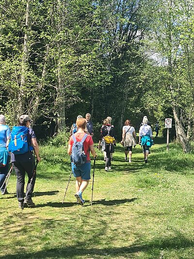 Wanderung der Naturfreunde - Iseltrail 1 (Pfister bis Glanzer Brücke)