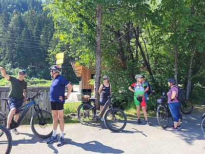 Radlfahren und Grillen der Naturfreunde 2022