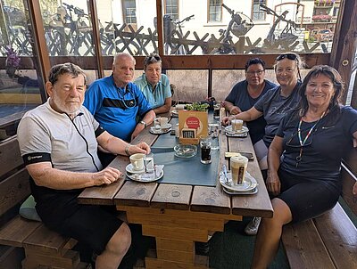 Bus-Rad-Ausflug der Naturfreunde - Murradweg