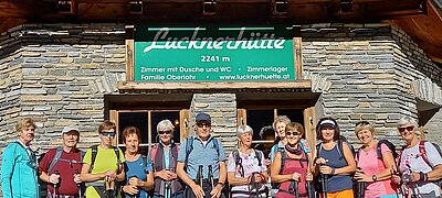 15. Seniorenwanderung der Naturfreunde 2022 - Luckner- und Stüdlhütte