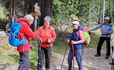 18. Seniorenwanderung der Naturfreunde 2022 - Nemes Alm Rundwanderung