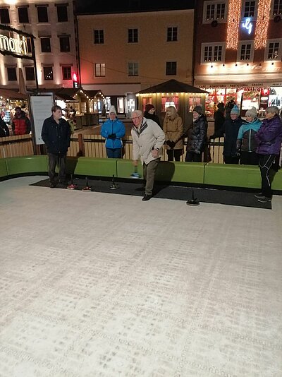 Lattlschießen der Naturfreunde am Lienzer Adventmarkt