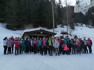 Rodeln der Naturfreunde 2022 - Würfelehütte