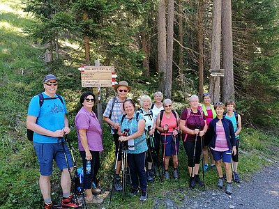 14. Seniorenwanderung der Naturfreunde 2022 - Jägerhütte Vierschach