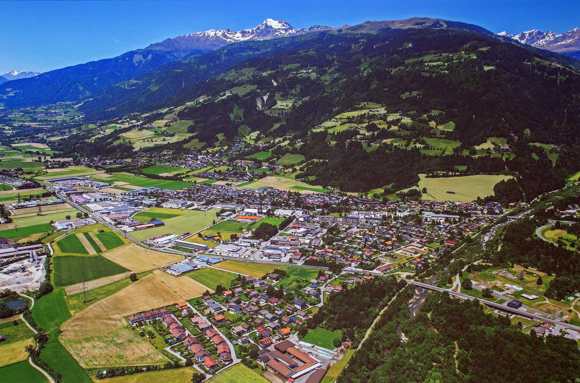 Luftbild Nußdorf-Debant